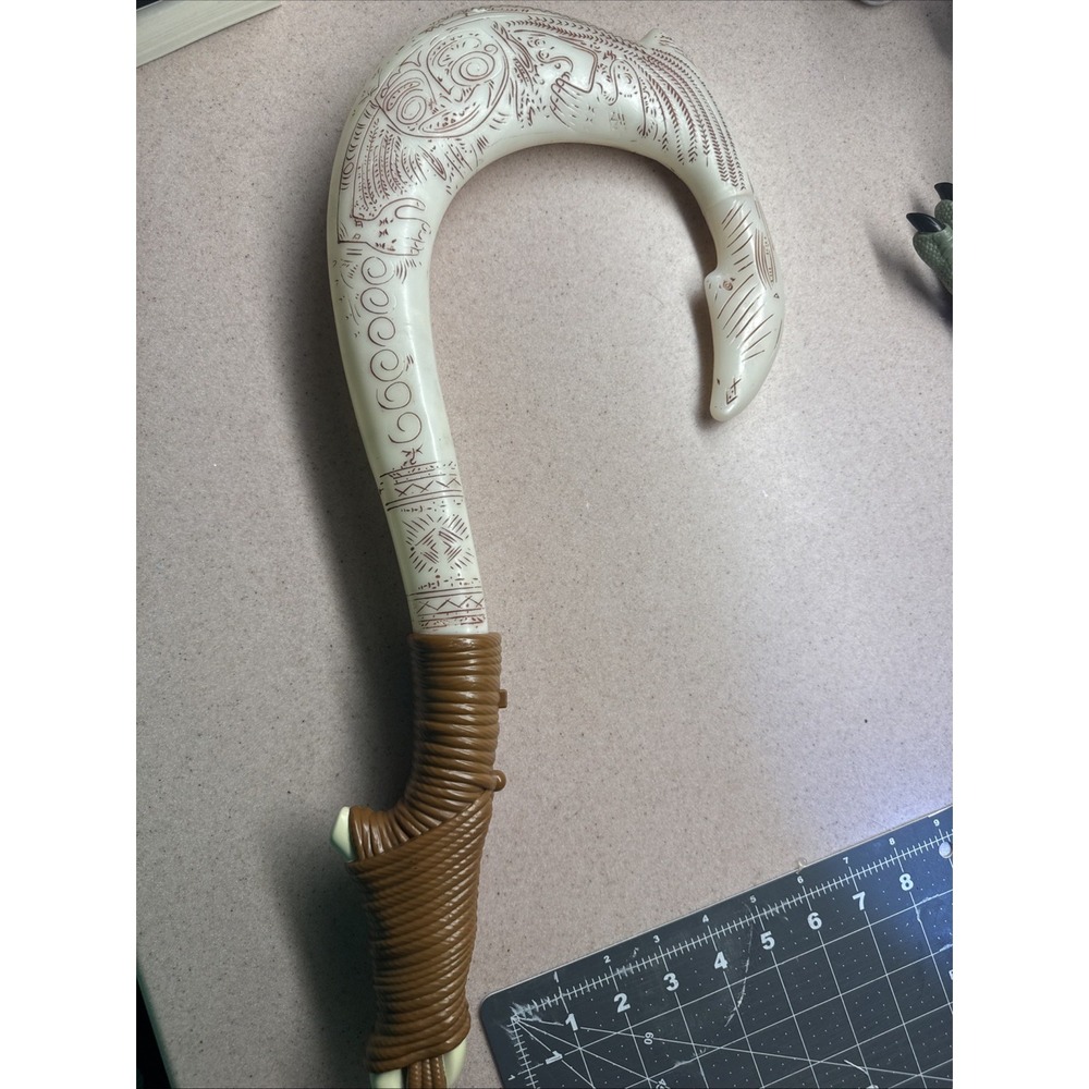 Disney's Moana Maui's Magical Fish Hook Motion Lights & Sound Tested, Works